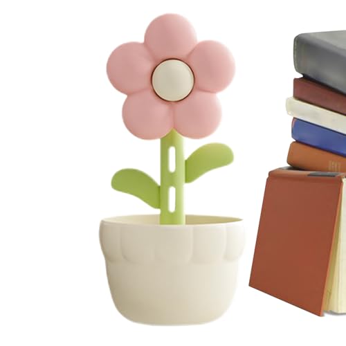 Blumenbefeuchter - 300 ml Mini - -Diffusor mit Nachtlicht | Nettes Blumendesign für Kinder, Babyzimmer Büro Kindergarten Auto Hotel Reisen älter von mivceklw