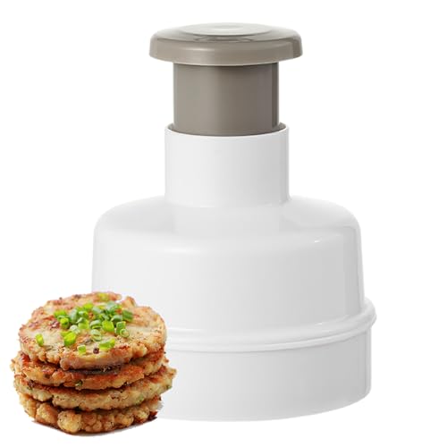 Hamburger Patty Press - Nicht -Stick | Burgerform, bequemer Griff, erzeugt gleichmäßig große Pastetchen, einfach zu bedienen und sauber für BBQ Camping Home Cooking Grills Fleisch Burgers von mivceklw