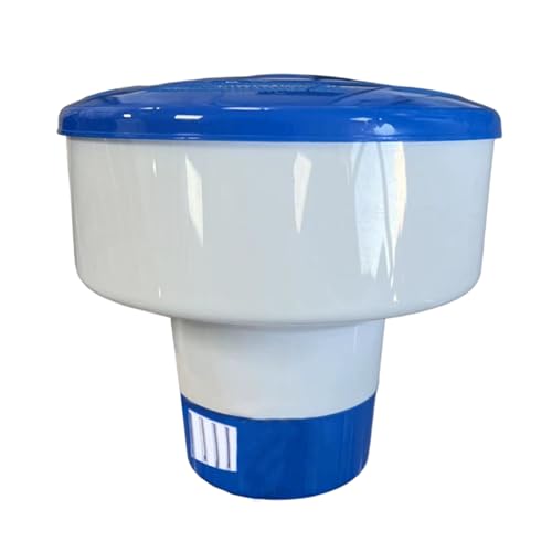 Large Floating Chlorine Holder, Adjustable Tablet Dispenser for Pools or Spas, Floater for Water Sanitizing in Backyard Pool Hot Tub or Fountain, Blue, 5 Inches, 1 Piece Large Floating Chlorine Holder, Adjustable Tablet Dispenser for Pools or Spas, Floater for Water Sanitizing in Backyard Pool Hot Tub or Fountain, Blue, 5 Inches, 1 Piece von mivceklw