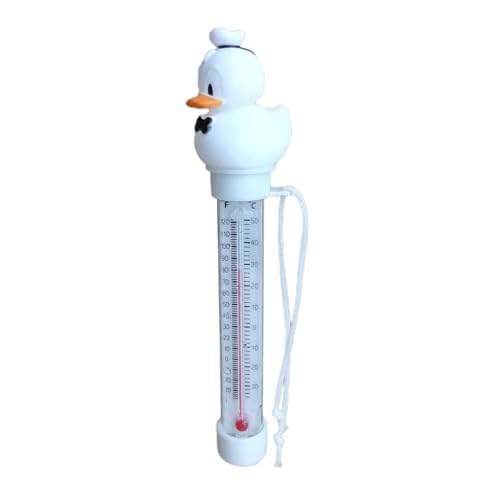 Pool Temperature Gauge, Duck Water Temperature, Floating Measuring Device, Clear Large Display Resilient Waterproof Construction, with Hanging String, Ideal for Swimming Pool Pond Aquarium Bathtub Pool Temperature Gauge, Duck Water Temperature, Floating Measuring Device, Clear Large Display Resilient Waterproof Construction, with Hanging String, Ideal for Swimming Pool Pond Aquarium Bathtub von mivceklw