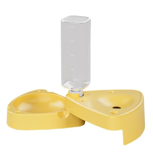 Wasserflasche Katzenschale - Welpenfutter und Wasserbehälter | Haustierspender mit abnehmbar Wasserflasche Katzenschale - Welpenfutter und Wasserbehälter | Haustierspender mit abnehmbar von mivceklw