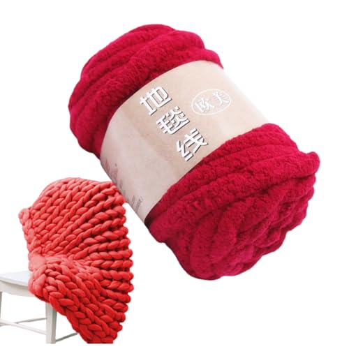 mivceklw Deckengarn zum Häkeln | Flauschiges weiches Garn für Decken und Häkeln - Polyester-Wollknäuel zum Basteln, vielseitig einsetzbar für selbstgemachte Hand- und Deckenschals mivceklw Deckengarn zum Häkeln | Flauschiges weiches Garn für Decken und Häkeln - Polyester-Wollknäuel zum Basteln, vielseitig einsetzbar für selbstgemachte Hand- und Deckenschals von mivceklw