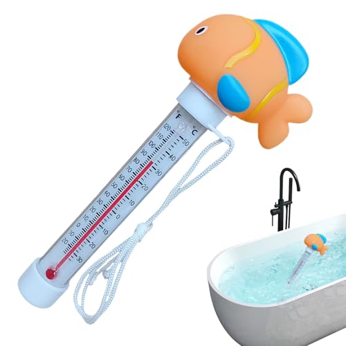 mivceklw Floating Temperature Tester, Cartoon Animal Design, Shatter-Resistant Material Safe Use Blue Color Portable Durabled for Home and Outdoor Fun, 8.27x3.15x2.17 Inches mivceklw Floating Temperature Tester, Cartoon Animal Design, Shatter-Resistant Material Safe Use Blue Color Portable Durabled for Home and Outdoor Fun, 8.27x3.15x2.17 Inches von mivceklw