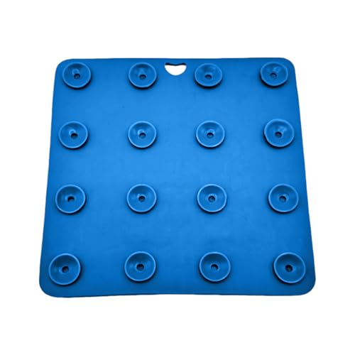 mivceklw Hundeleckmatte, Futterspielzeug Silicone Leckmatte, 19cm Leicht Zu Reinigen Beschäftigungsmatte Zur Bereicherung FÜtterungstraining von mivceklw