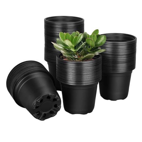 mivceklw Nursery Pots for Plants, Small Round Plant Containers, Root Control Transplanting Cups, Breathable Flower Pots with Drain Holes, Gardening Use for Balcony Deck, 3.94x3.94 Inches mivceklw Nursery Pots for Plants, Small Round Plant Containers, Root Control Transplanting Cups, Breathable Flower Pots with Drain Holes, Gardening Use for Balcony Deck, 3.94x3.94 Inches von mivceklw