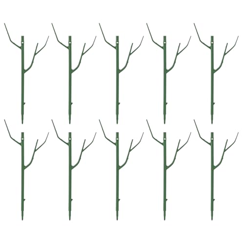 mivceklw Pflanzenstütze Stab | Pflanzen Rankhilfe | Abnehmbares Künstliche Äste Design Stapelbarer Halter 10 Stück Für Gemüseranken Garten Haus Terrasse - Für Blumen Draußen Drinnen Haus Garten mivceklw Pflanzenstütze Stab | Pflanzen Rankhilfe | Abnehmbares Künstliche Äste Design Stapelbarer Halter 10 Stück Für Gemüseranken Garten Haus Terrasse - Für Blumen Draußen Drinnen Haus Garten von mivceklw