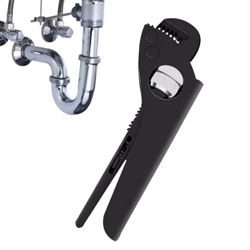 mivceklw Rohrzange | Verstellbare Rohrzange Klempnerwerkzeuge | Robustes Reparaturwerkzeug Für Wasserhahn Toilette Waschbecken Verbindungen Heizungsnüsse Bad Küche Haus von mivceklw