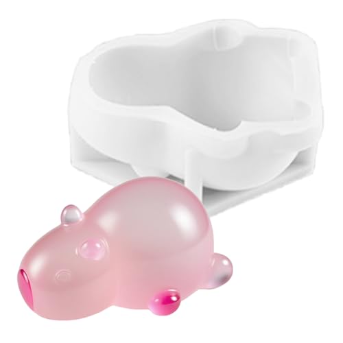 mivceklw Silikon Backformen - Capybara Silikonsüßigkeitenformen,Antihaft Handwerkswerkzeug Für Muffins Seife Und Pudding Verzierung von mivceklw