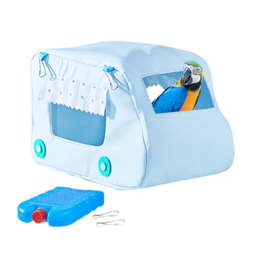 mivceklw Vogelhängematte für Käfig - Nest Hut | Kühlung Schlafhöhle Haus für Papageien Kanarien Cockatiels Lovebirds Hamsters Conures, gemütliches Haustiernest mivceklw Vogelhängematte für Käfig - Nest Hut | Kühlung Schlafhöhle Haus für Papageien Kanarien Cockatiels Lovebirds Hamsters Conures, gemütliches Haustiernest von mivceklw