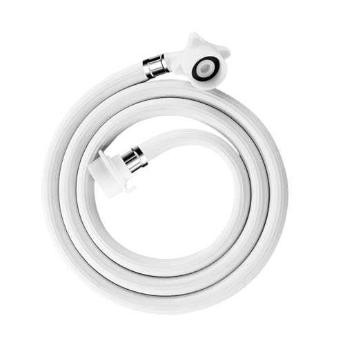 mivceklw Waschmaschinenschlauch | PVC Wasserversorgungsschlauch für Waschmaschinen | Anschlussleitungen Zubehör für Haushalt Wohnung Badezimmer Waschküche von mivceklw