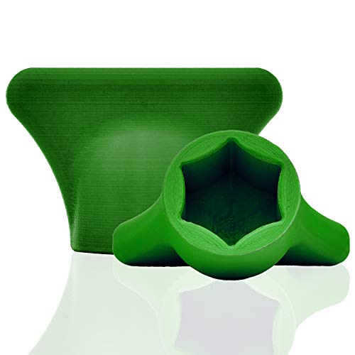 Mix-Slider - Teigblume für Thermomix, Teiglöser Zubehör für Vorwerk Küchenmaschine TM5 + TM6 3D Gedruckt Made in Germany (Grün) von mix-slider