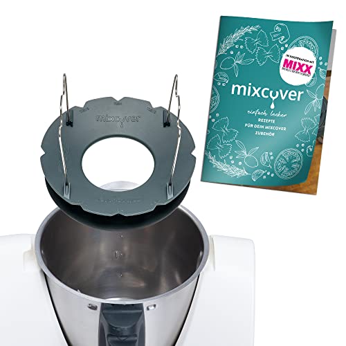 mixcover Mixtopf Verkleinerung mit Ebook Rezeptheft für Thermomix TM31 Häcksel Helfer, Verkleinert den Mixtopfs für effizienteres Häckseln, Pürieren,Schneiden von mixcover