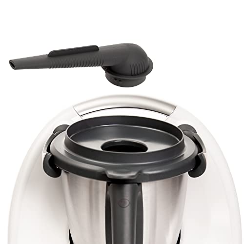 mixcover Steamy Dampfumleiter kompatibel mit Thermomix TM6 TM5 TM31 Monsieur Cuisine Connect Monsieur Cuisine Smart Dunstabzug Dampfaufsatz Möbelschutz Dampfumlenk aus Silikon von mixcover