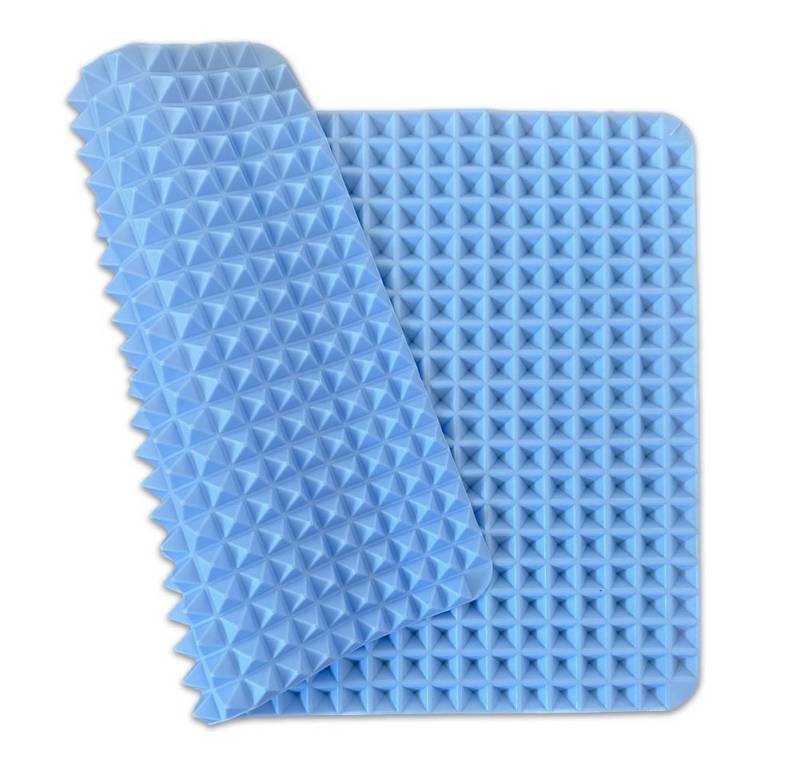mixed24 Backmatte 2x Backunterlage Pyramiden Backform Noppen, für Hundekekse Hundeleckerlis von mixed24