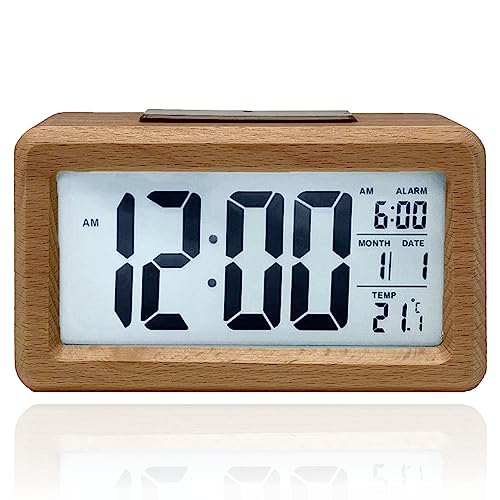 mixed24 LED Wecker zweifarbig Holz Schlummerfunktion Schlummern Digital Beleuchtet mixed24 LED Wecker zweifarbig Holz Schlummerfunktion Schlummern Digital Beleuchtet von mixed24