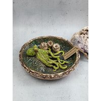 Keramik Vogeltränke Oktopus 23 cm Insektentränke Krake Keramikschale Unikat Handgemacht Keramik Vogeltränke Oktopus 23 cm Insektentränke Krake Keramikschale Unikat Handgemacht von mjArtsKeramik