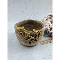 Übertopf Mit Oktopus Keramik Blumentopf Unikat von mjArtsKeramik