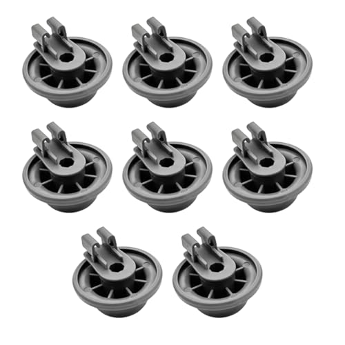 8er Spülmaschine Rollen Spülmaschine Ersatzteile Universal Unterkorb Korbrollen Set Universal Korbrollen für Viele Gängige Bosch Siemens Geschirrspüler von mkemka