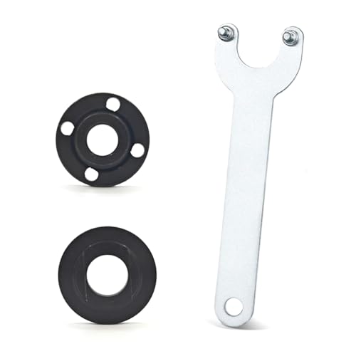 Winkelschleifer Zubehörset mit 125mm Flex Schlüssel Flanschschlüssel Metall Winkelschlüssel Flanschmuttern Kit Winkelschleifer Schlüssel für Universeller Winkelschleifer von mkemka