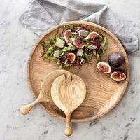 Salatbesteck Eiche Salatbesteck Eiche von mkonoDE