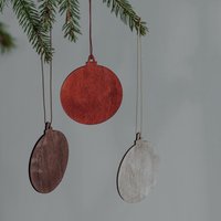 Weihnachtsdeko, Christbaumschmuck, Holzanhänger, Weihnachtsanhänger, Weihnachtsbaumschmuck, Weihnachtsmotiv, Weihnachtskugel Marum von mkonoDE
