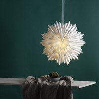 stern, Papierstern, Leuchtstern, Weihnachtsdeko, Fensterdeko, Weihnachten, Licht, Weihnachtsgeschenk, Ice Weiß 50cm stern, Papierstern, Leuchtstern, Weihnachtsdeko, Fensterdeko, Weihnachten, Licht, Weihnachtsgeschenk, Ice Weiß 50cm von mkonoDE