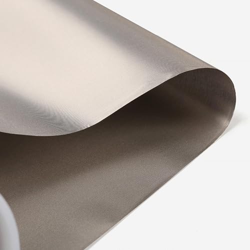 Faraday Stoff, RFID-Abschirmung Tuch Schutz Leitfähige Gewebe Absorbiert EMF RF LF-Abschirmung Smartphone EMF-Schutzgewebe für Radiowellen Mikrowelle/Strahlung Computer,silver-8m Faraday Stoff, RFID-Abschirmung Tuch Schutz Leitfähige Gewebe Absorbiert EMF RF LF-Abschirmung Smartphone EMF-Schutzgewebe für Radiowellen Mikrowelle/Strahlung Computer,silver-8m von mlhk