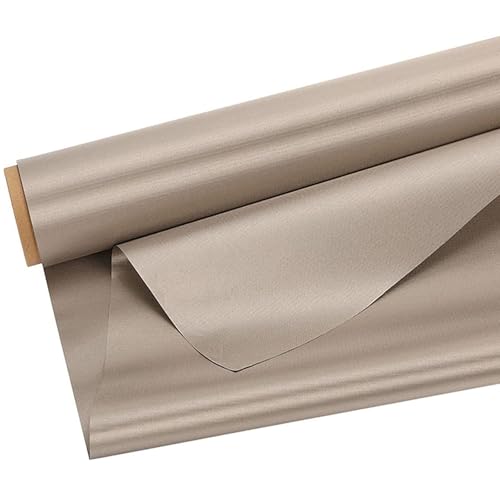 Faraday-Stoff | EMF-RFID-Abschirmblock Blockiermaterial Faraday-Gewebe Signal Block - Leitendes Gewebe Absorbiert EMF EMI für Tasche/Geräteabdeckung Strahlung Computer,silver-9 * 1.1m von mlhk