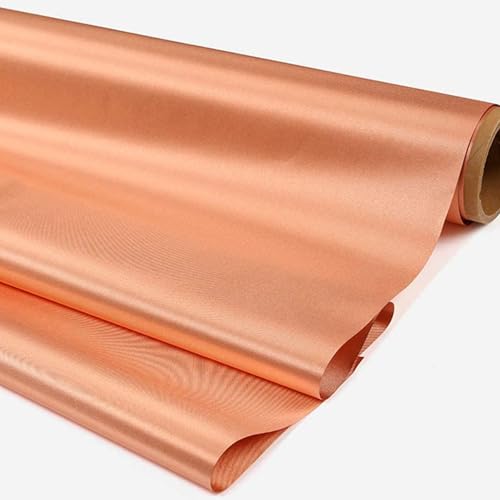 Faraday Stoff EMF Schutzkleidung Faraday Taschen, EMF Abschirmgewebe Gewebe Blockiert RF-Signale Anti-Strahlung Abschirmung Stoff für Smart Meter RF Blocking mit Leitfähigem,gold-9m Faraday Stoff EMF Schutzkleidung Faraday Taschen, EMF Abschirmgewebe Gewebe Blockiert RF-Signale Anti-Strahlung Abschirmung Stoff für Smart Meter RF Blocking mit Leitfähigem,gold-9m von mlhk