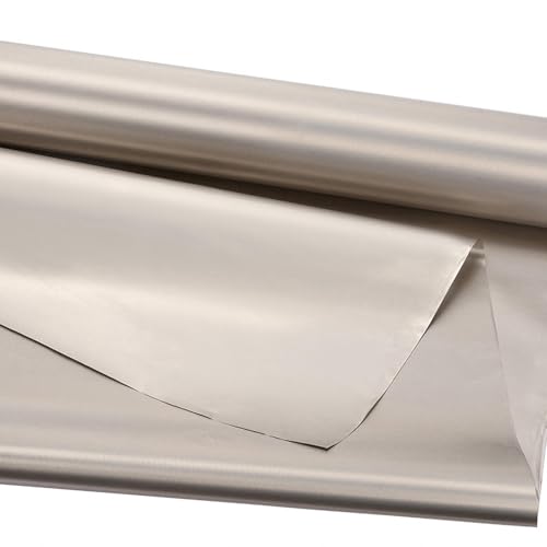 mlhk EMF Abschirmgewebe Strahlenschutz Faraday EMI RFID Abschirmgewebe Blocker EMI RFID Elektrosmog Abschirmung Strahlenschutz für Radiowellen Mikrowelle/Strahlung Computer,silver-4m von mlhk