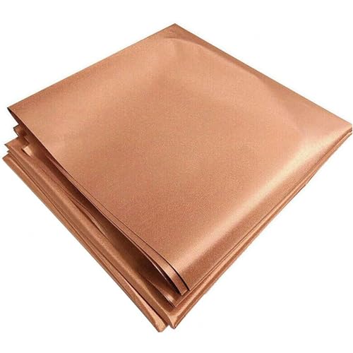mlhk RF-Abschirmgewebe RFID-Strahlungsabschirmung RF-Signalblockierendes Material EMI-RFID-Abschirmung Leitfähiges Kupfer Nickel Tuch Mikrowellen-Kartenbeutel-Elektronische Produkte,gold-7m von mlhk