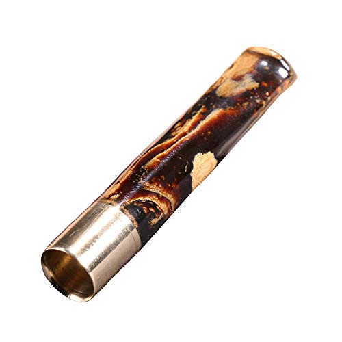 mlhk Zigarettenspitze Für Roll Ups Black Coral Mini Ultra Kurz Wiederverwendbar Mit Multi-Filtering Für Männer Und Frauen,Diameter9mm von mlhk
