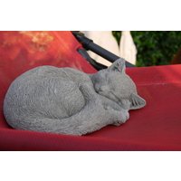 Betonfigur Schlafendes Kätzchen von mmmadebymel