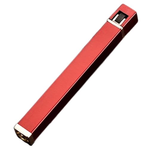 Grinding wheel Butane lighter butane refillable lighter-classic retro-adjustable flame-for Candles Grill BBQ Fireplaces Camping(Orange) von mnopx