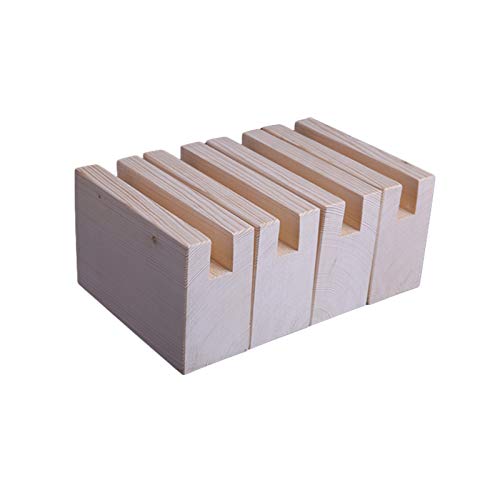 moaupr 4 Stück Möbelbeine Möbelfüße Holz Home Möbel Riser Bett Erhöhen Sie Die Möbelhöhe,Möbelerhöher,Erhöhung Für Möbel,Holztisch Schreibtisch Betterhöhung,10 cm hinzufügen 2.5cm von moaupr