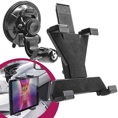 Mobilefox Auto Tablet Halterung Halter kompatibel mit Samsung Galaxy Tab 2 3 4 S Note Pro Active von Mobilefox
