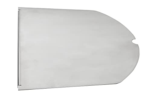 mocisa Edelstahl Grillplatte/Plancha passend für alle Grills der Weber Baureihe (Q100/Q1000 Baureihe) von mocisa
