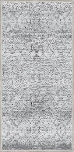modema Wohnzimmerteppich – Waschbarer Teppich für Wohnzimmer, Esszimmer, Schlafzimmer, Flur, Rutschfester Moderner Geometrischer Minimalistischer Teppich von modema