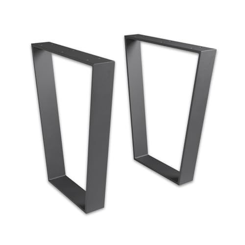 ModernLOFTart Tischbeine Metall Tischkufen 2 Stück - Tischgestell Metall aus 1cm Dickem Flachstahl Gefertigt - Tischfüße für Esstisch, Schreibtischbeine, Konferenztisch Füße ModernLOFTart Tischbeine Metall Tischkufen 2 Stück - Tischgestell Metall aus 1cm Dickem Flachstahl Gefertigt - Tischfüße für Esstisch, Schreibtischbeine, Konferenztisch Füße von modern LOFT art