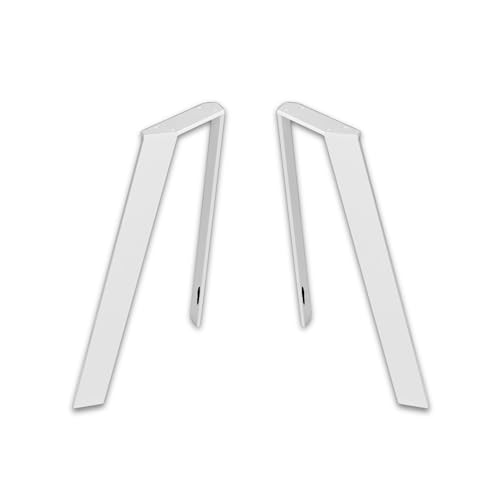 ModernLOFTart Tischbeine Metall Tischkufen 2 Stück in V Form - Tischgestell Metall aus 1cm Dickem Flachstahl Gefertigt - Tischfüße für Esstisch, Schreibtischbeine, Konferenztisch Füße von modern LOFT art