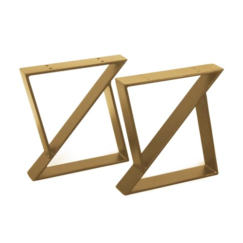 modern LOFT art Bankbeine Tischbeine - DIY Möbelfüße 60x10cm Gold - Moderner Industrie-Look für Ihr Wohnzimmer - Metall Industrial Tisch Bank Sitzbank Couchtisch Kufen - Breite 20cm, Höhe 42cm modern LOFT art Bankbeine Tischbeine - DIY Möbelfüße 60x10cm Gold - Moderner Industrie-Look für Ihr Wohnzimmer - Metall Industrial Tisch Bank Sitzbank Couchtisch Kufen - Breite 20cm, Höhe 42cm von modern LOFT art