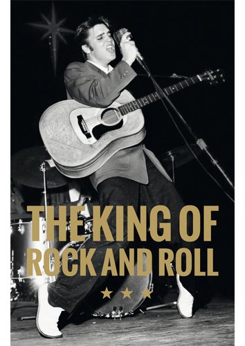 modern times Magnet Kühlschrankmagnet LUSTIG - Motiv: ELVIS PRESLEY THE KING OF ROCK´N´ROLL - MAGNETE, Anlass:, Künstler/Verlag ABG EPE IP LLC elvis.com, Größe: 8,5x5,5 cm von modern times