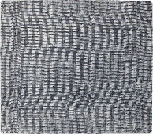 modern-twist 1.202 Silikon-Tischset Linen, Denim blau von modern-twist