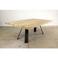 Bankbeine Bankkufen Tischbeine Tischgestell Tischkufen Couchtischkufen Stahl Metall Schwarz Industrial Tisch Bank Sitzbank Couchtisch V2M von modernLOFTart