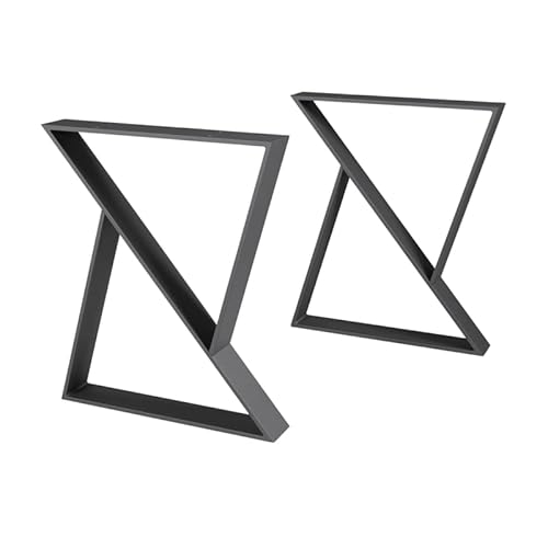 modernLOFTart Tischbeine Metall Tischkufen 2 Stück - Tischgestell Metall aus 1cm Dickem Flachstahl Gefertigt - Tischfüße für Esstisch, Schreibtischbeine, Konferenztisch Füße modernLOFTart Tischbeine Metall Tischkufen 2 Stück - Tischgestell Metall aus 1cm Dickem Flachstahl Gefertigt - Tischfüße für Esstisch, Schreibtischbeine, Konferenztisch Füße von modernLOFTart