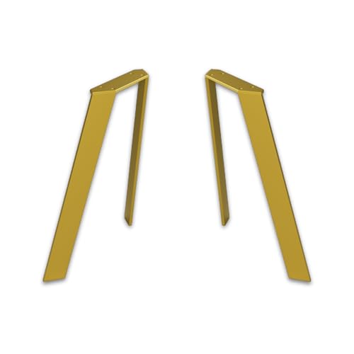 ModernLOFTart Tischbeine Metall Tischkufen 2 Stück in V Form - Tischgestell Metall aus 1cm Dickem Flachstahl Gefertigt - Tischfüße für Esstisch, Schreibtischbeine, Konferenztisch Füße von modern LOFT art