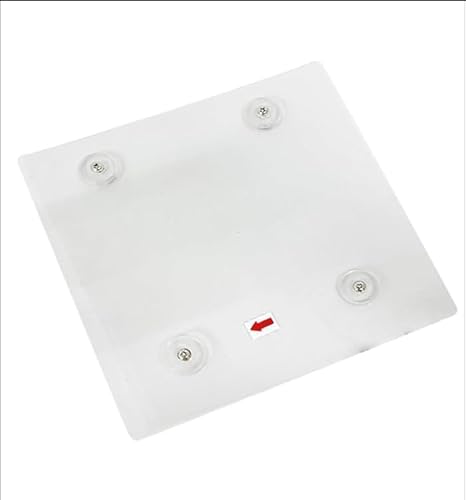 modunful Nano-Klebepad 17x18cm – Bohrfreie Wandmontage für Shampoo Spender, Universell für Fliesen/Glas, 5kg Tragkraft modunful Nano-Klebepad 17x18cm – Bohrfreie Wandmontage für Shampoo Spender, Universell für Fliesen/Glas, 5kg Tragkraft von modunful