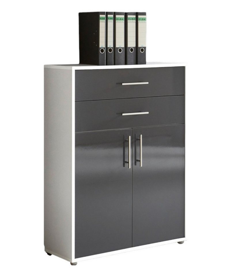 moebel-dich-auf Aktenschrank OFFICE EDITION (in verschiedenen Farben, Metallgriffe) Made in Germany von moebel-dich-auf