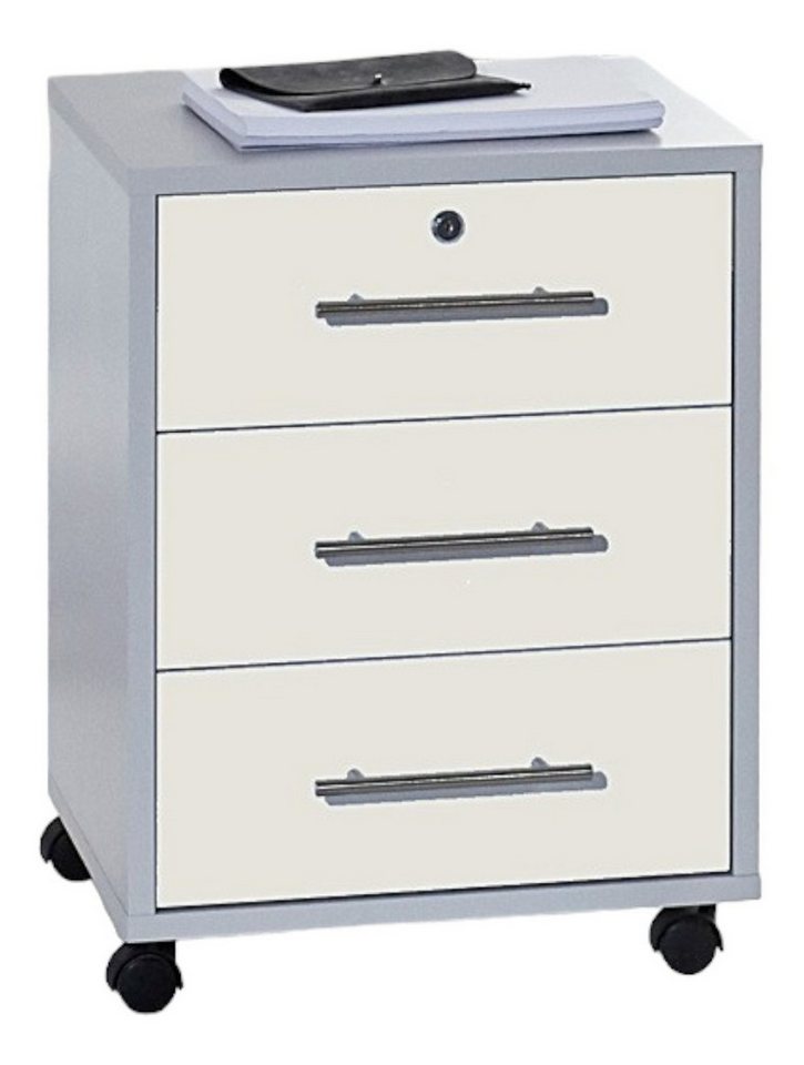 moebel-dich-auf Rollcontainer OFFICE EDITION, Metallgriffe, 1 Schubkasten abschließbar moebel-dich-auf Rollcontainer OFFICE EDITION, Metallgriffe, 1 Schubkasten abschließbar von moebel-dich-auf