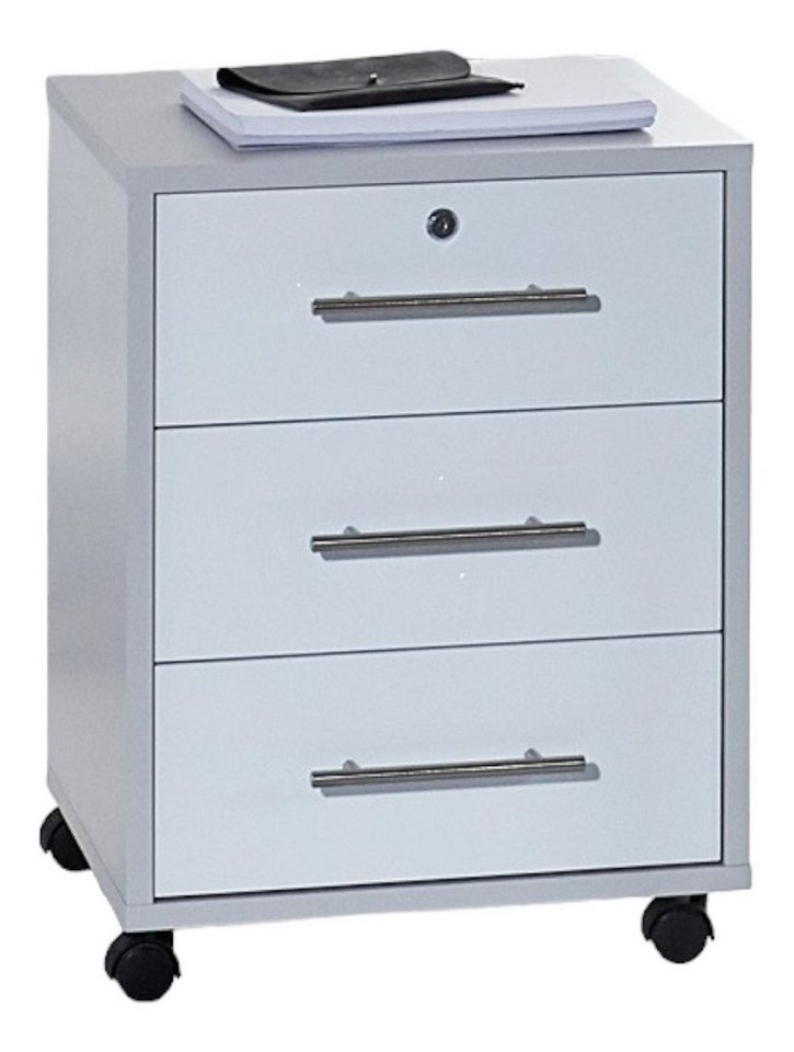 moebel-dich-auf Rollcontainer OFFICE EDITION, Metallgriffe, 1 Schubkasten abschließbar moebel-dich-auf Rollcontainer OFFICE EDITION, Metallgriffe, 1 Schubkasten abschließbar von moebel-dich-auf